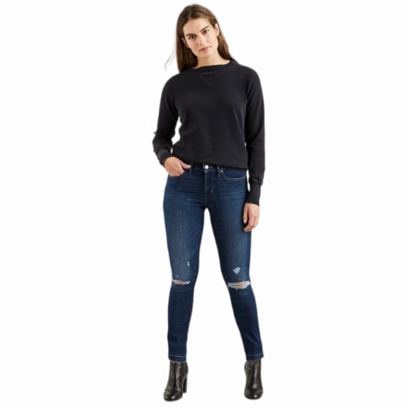 Levi's - 311 Shaping Skinny Distressed Jeans - Picture 1 of 14
